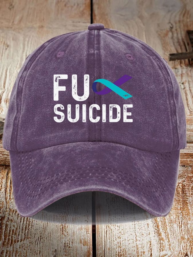 Unisex Suicide Awareness Baseball Cap