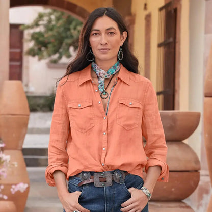 Willow Linen Shirt - Petites