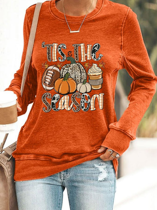 Women's Its The Season Print Sweatshirt