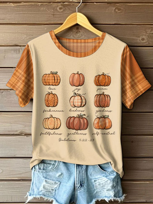 Women's Autumn Print T-shirt