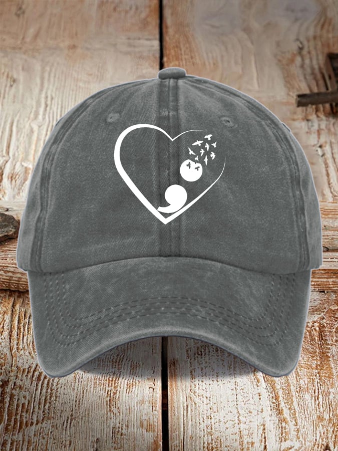 Unisex Embroidered Mental Health hat