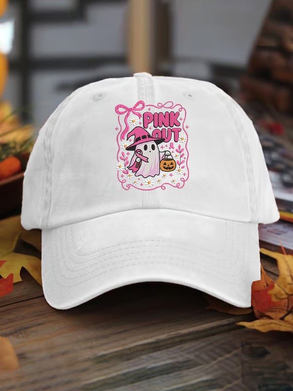 Unisex Breast Cancer Awareness Print Baseball Cap