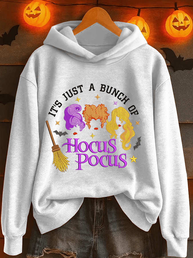 Women’s Retro It's Just A Bunch Of Printed Hoodie
