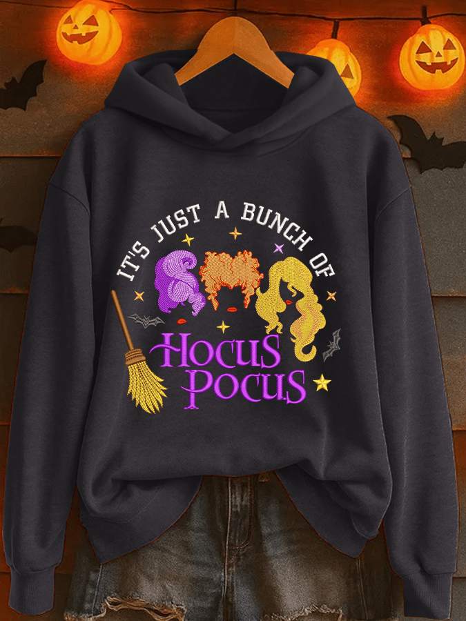 Women’s Retro It's Just A Bunch Of Printed Hoodie