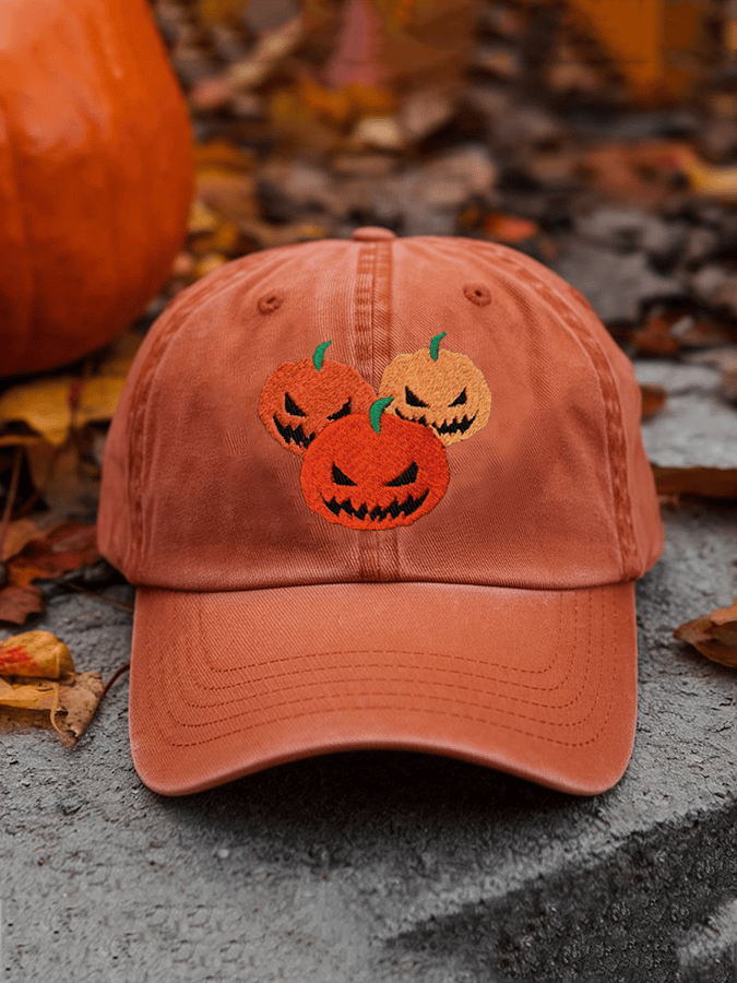 Fall Print Hat