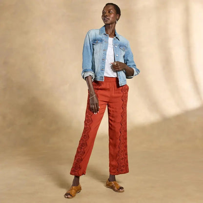 Suvi Eyelet Pants