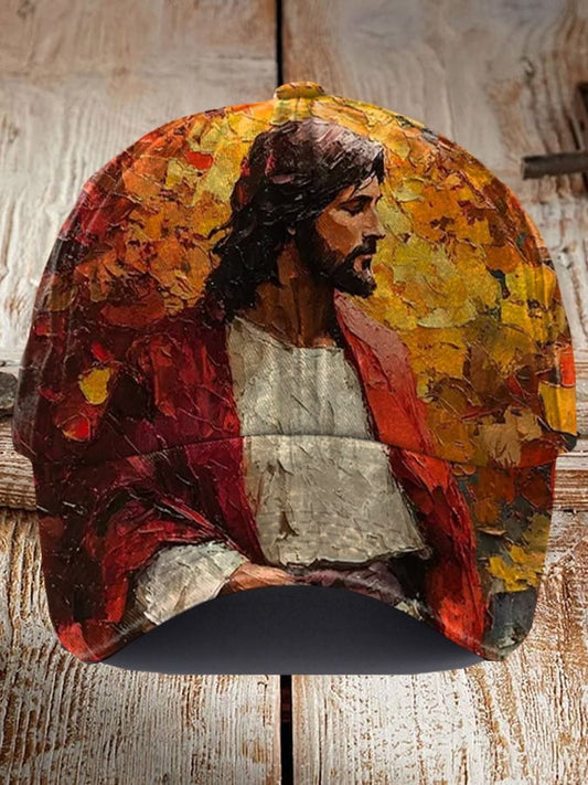 Unisex Fall Faith Print Hat