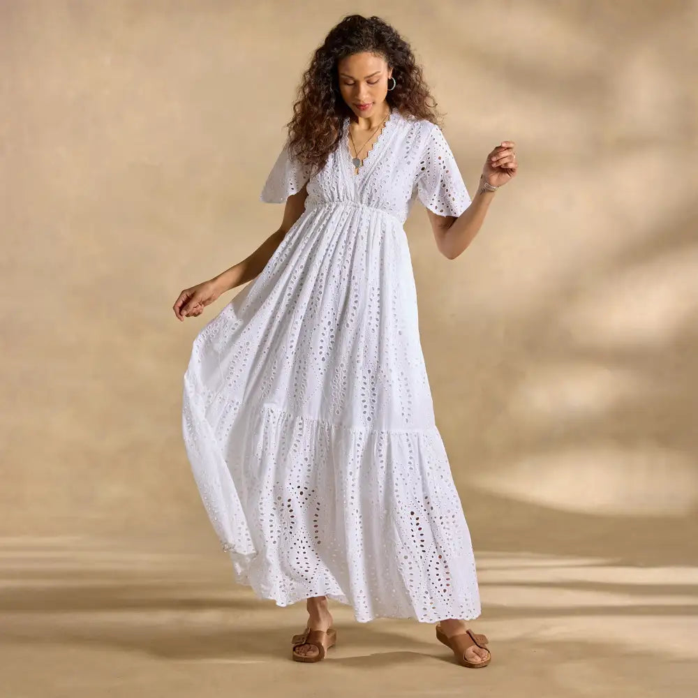 Juno Eyelet Dress
