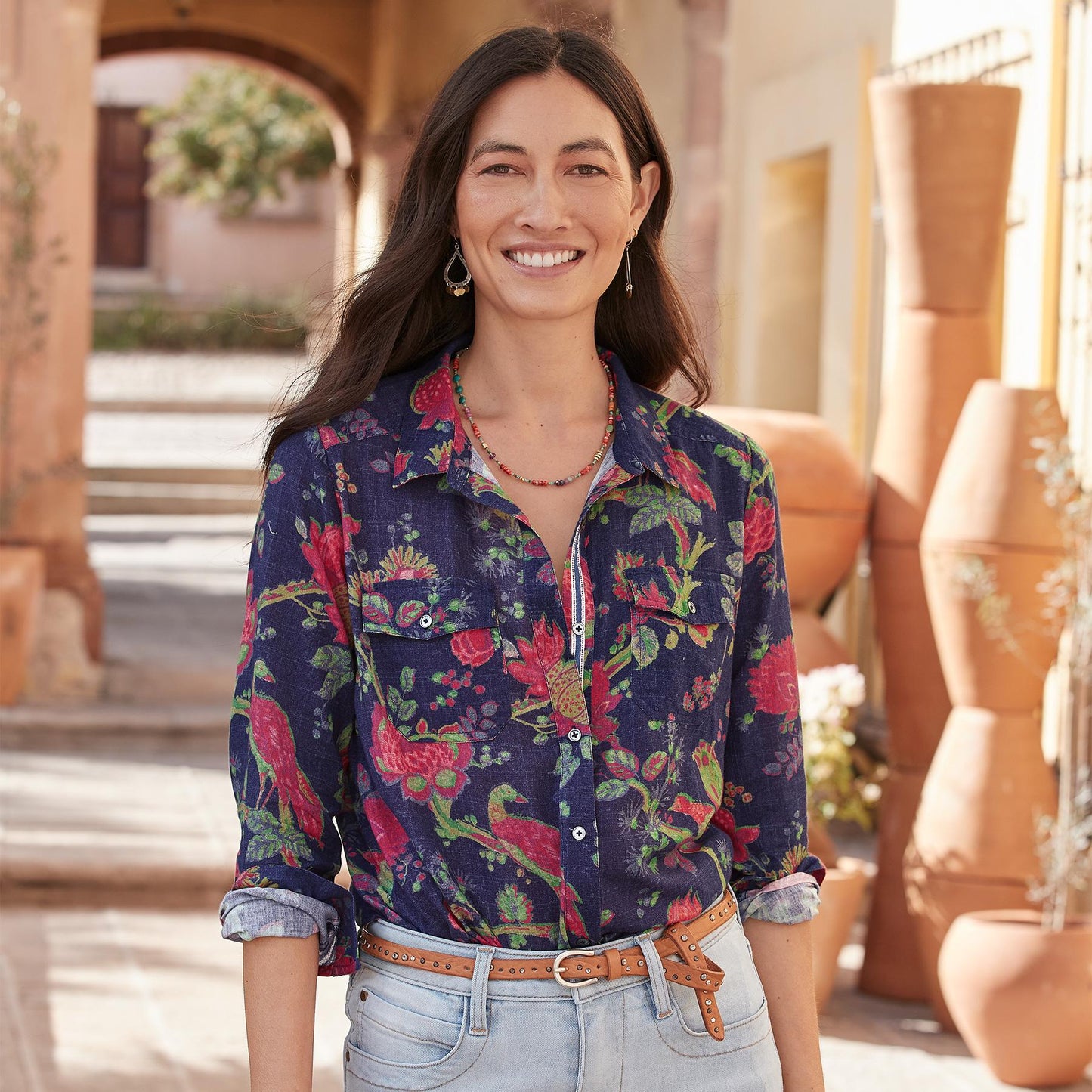 Floral Joy Top, Petite