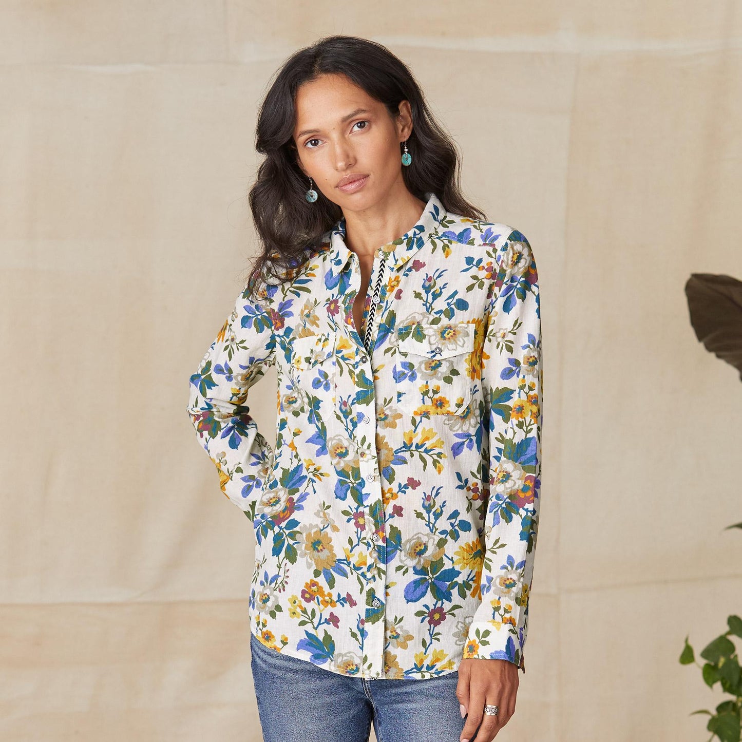 Floral Joy Top, Petite