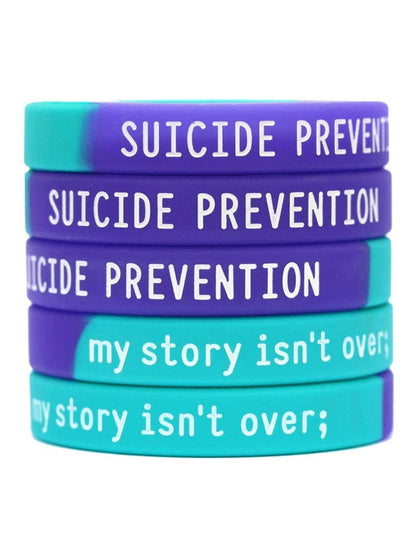 My Story Isn't Over Suicide Prevention Wristband