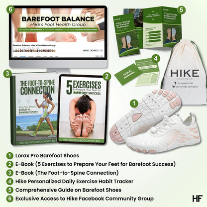 Lorax Pro – Barefoot Shoes for Foot, Knee & Back Pain (Unisex)