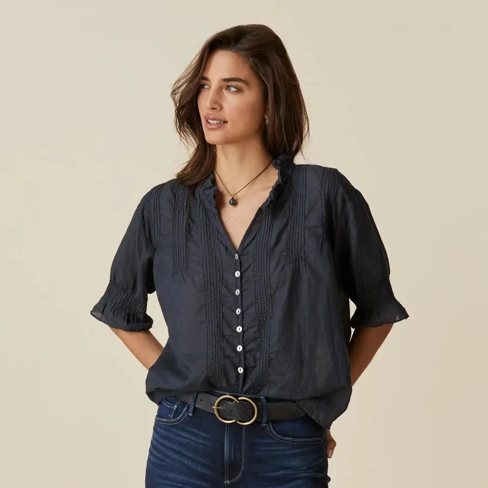 Sofia Pintuck Shirt