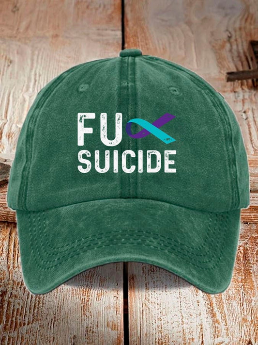 Unisex Suicide Awareness Baseball Cap