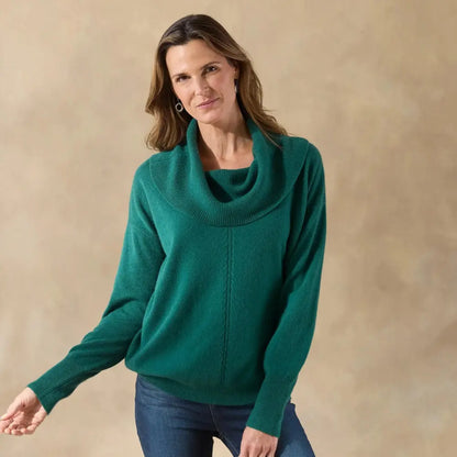 Giovanna Cashmere Cowlneck, Petite