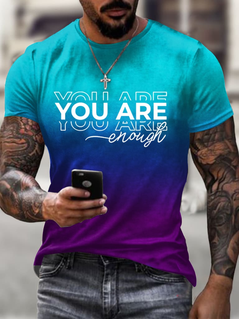 Men's Dear Person Behind Me Print T-Shirt