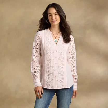 Valeria Eyelet Shirt