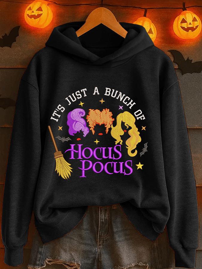Women’s Retro It's Just A Bunch Of Printed Hoodie