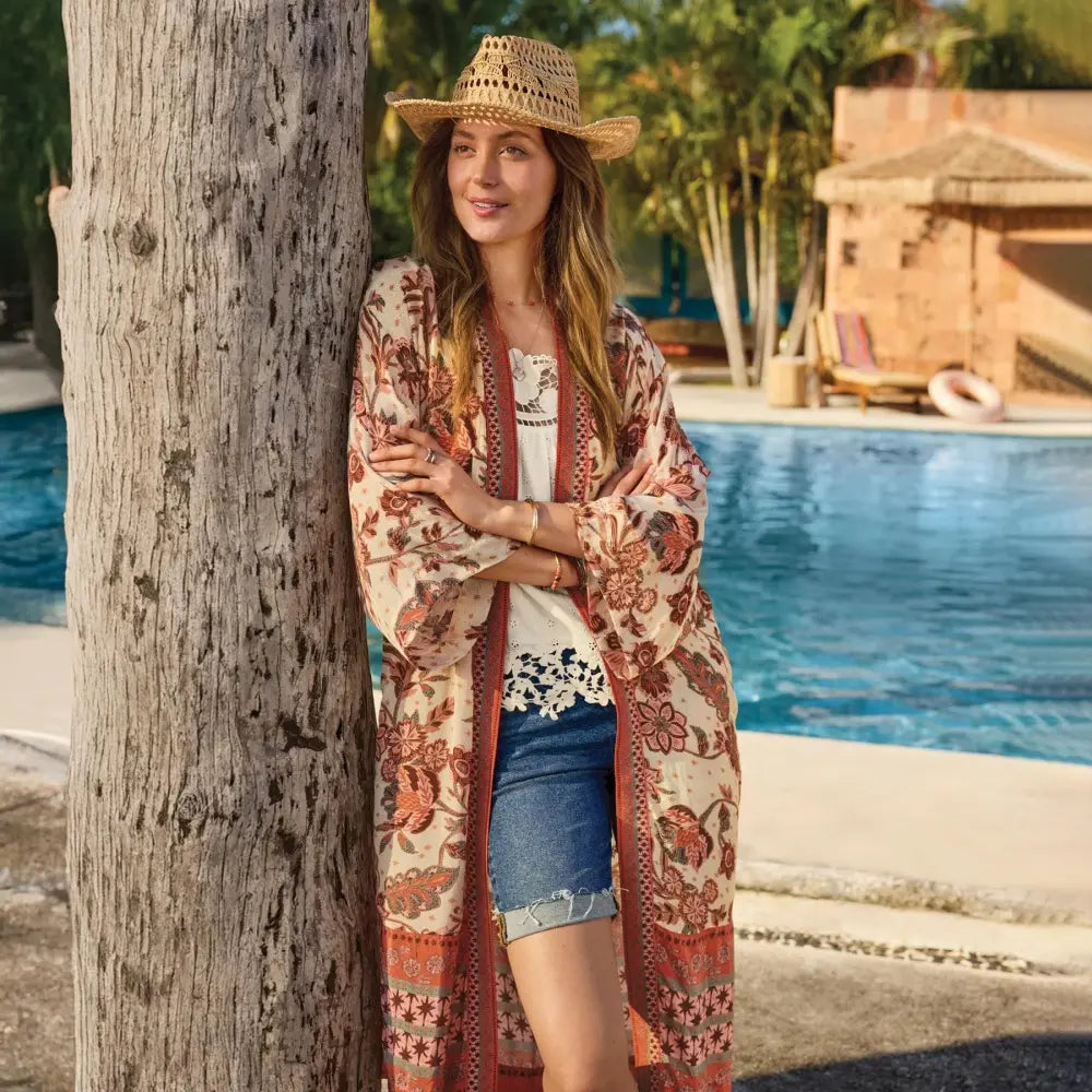 Marsala Kimono