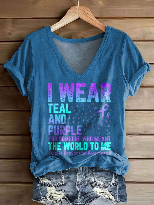 Women's Mental Health Print T-Shirt