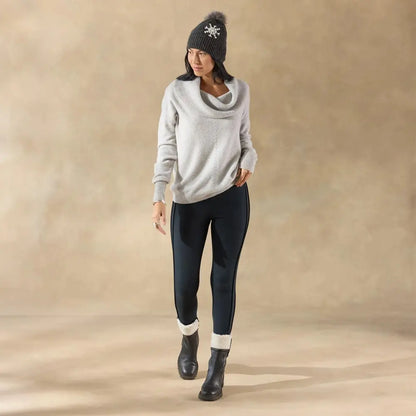 Giovanna Cashmere Cowlneck, Petite