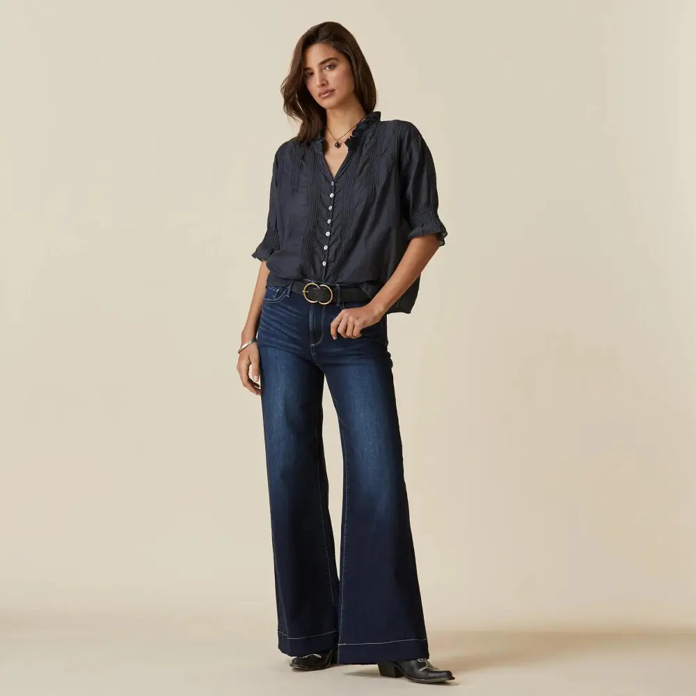 Sofia Pintuck Shirt