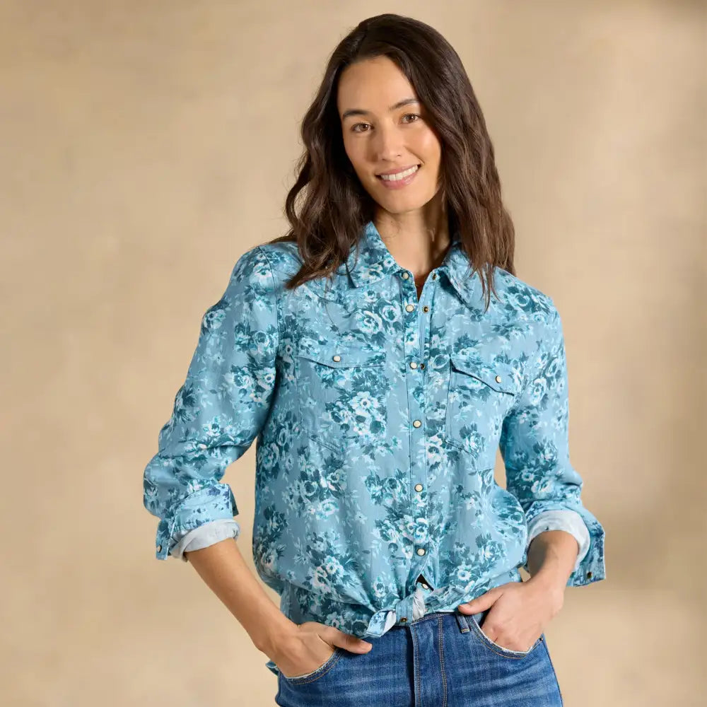 Willow Linen Floral Shirt