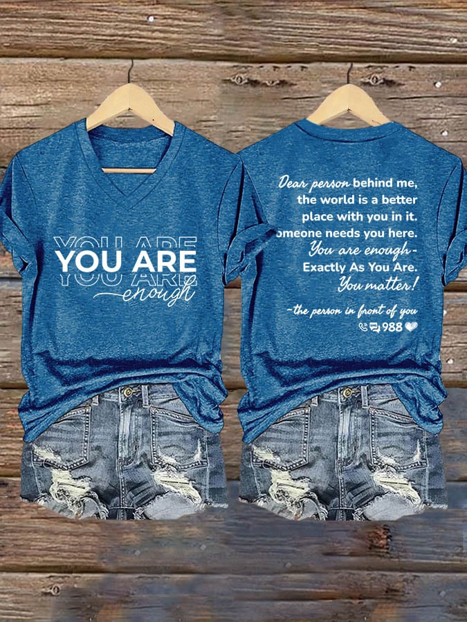 Women's Dear Person Behind Me Print T-Shirt