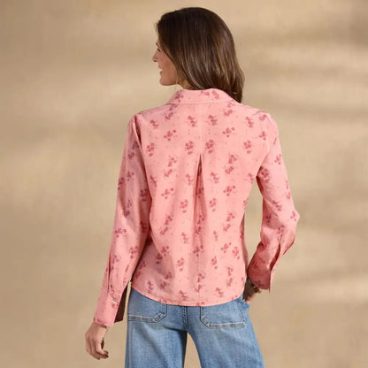 Ryleigh Mixed-Print Shirt