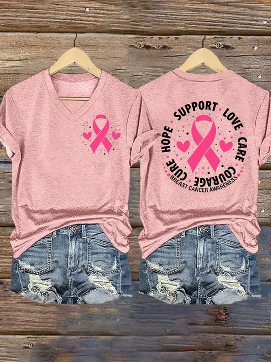 Women's Breast Cancer Awareness T-Shirt