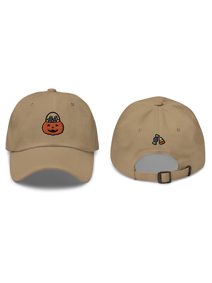 Unisex Pumpkin Print Baseball Cap