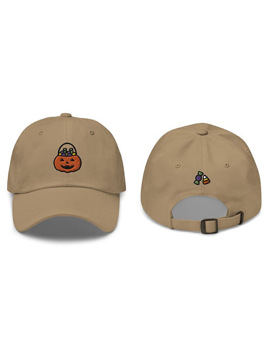 Unisex Pumpkin Print Baseball Cap