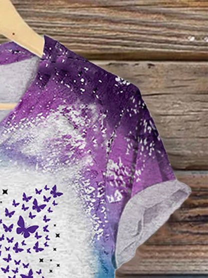 Women's Suicide Prevention Awareness Print T-Shirt